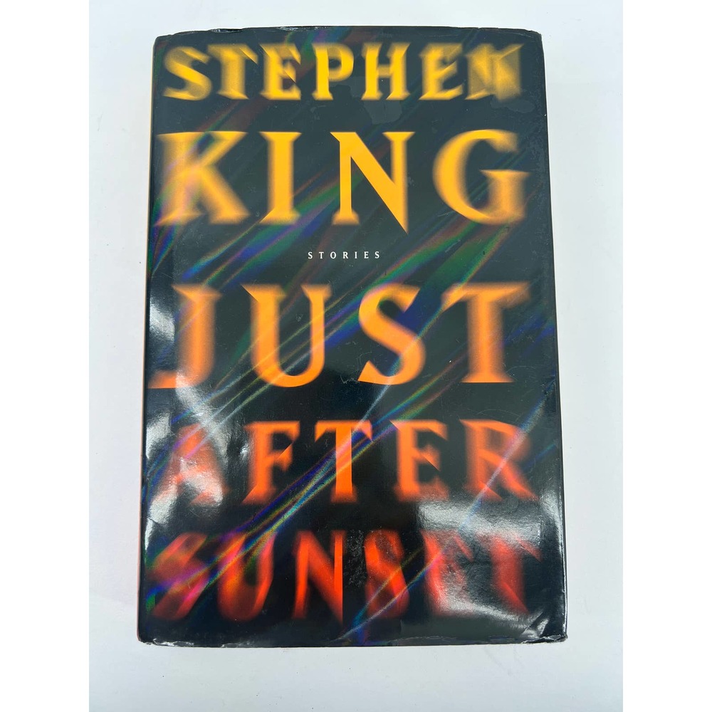 Just After Sunset by Stephen King 2008 Hard Cover/DJ Horror Fiction